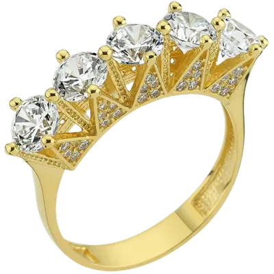 8 Ayar Altın Yüzük