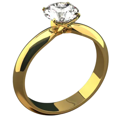 8 Ayar Altın Yüzük